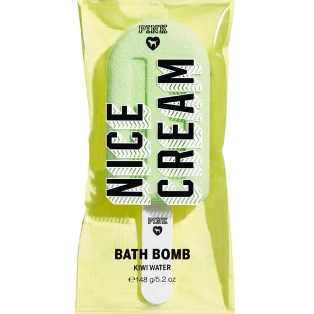 NWT In Package Victoria's Secret Pink "NICE CREAM" Popcycle Bath Bomb sealed